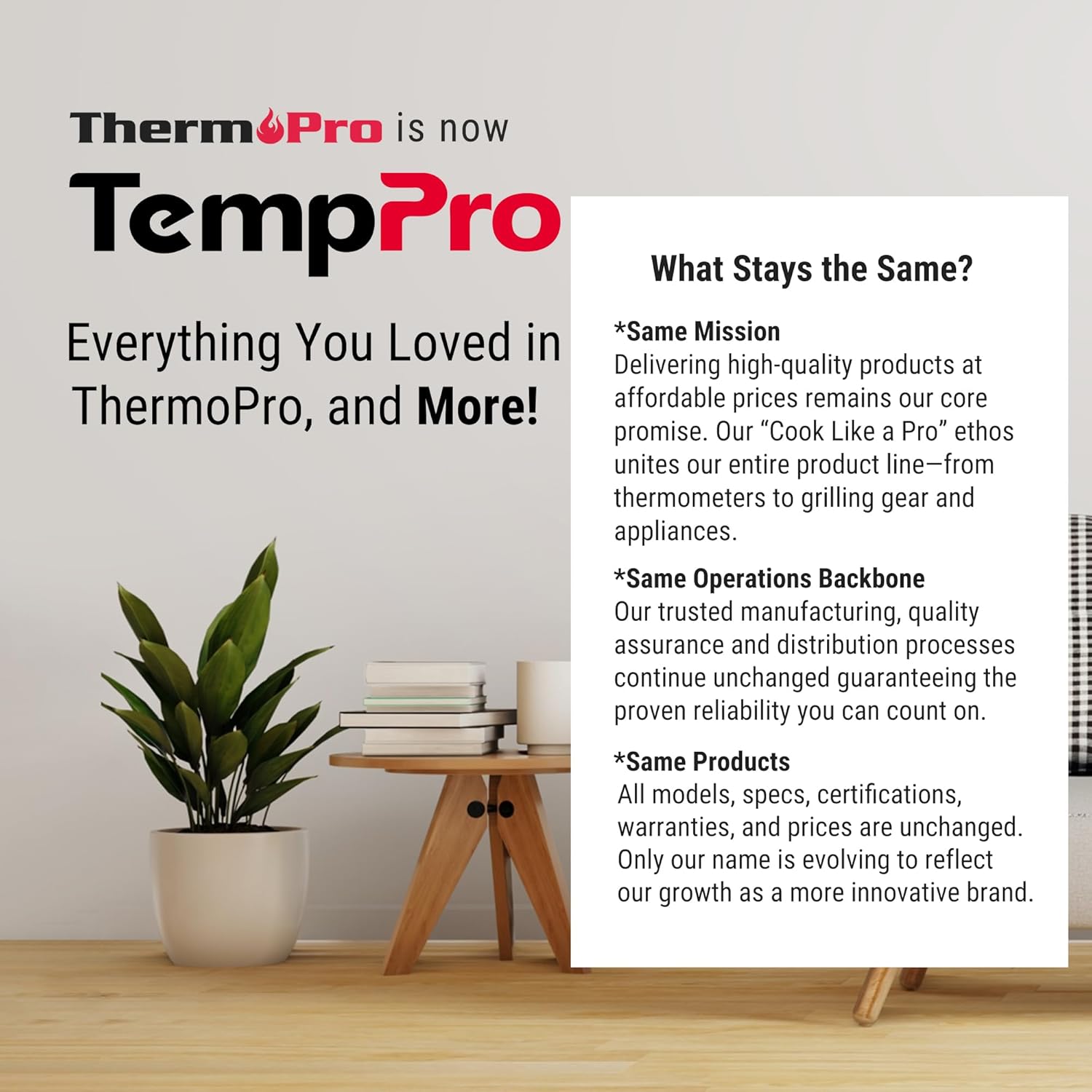 TempPro TP49 Digital Hygrometer Indoor Thermometer with Accurate Humidity Monitor