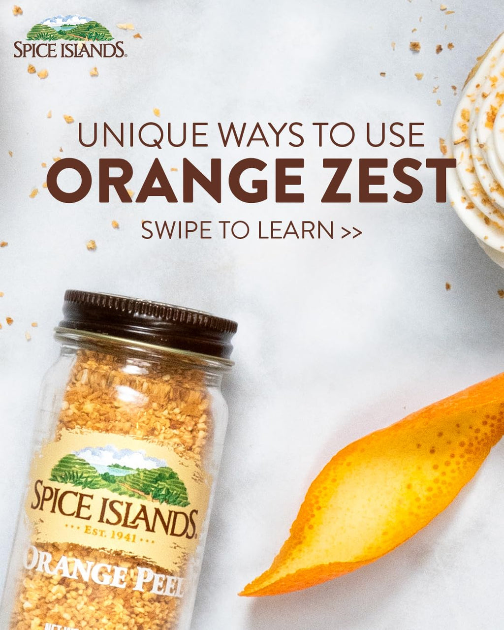 Spice Islands Orange Peel Facial Treatment - Natural Zest for Brighter Skin