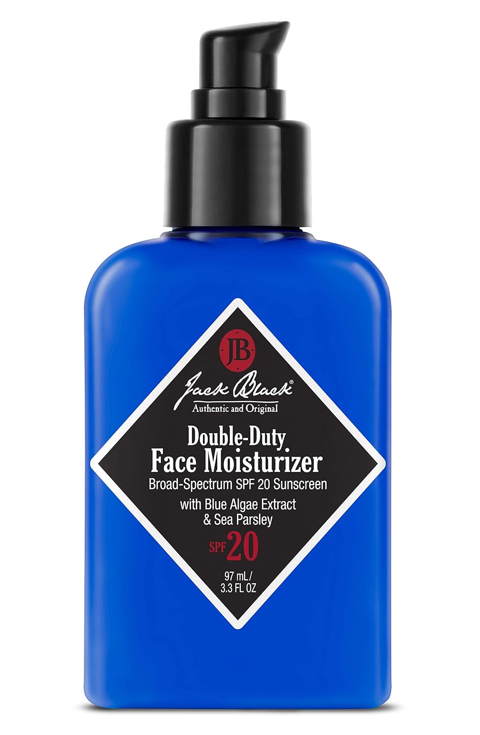 Jack Black Double Duty Men's Face Moisturizer with SPF 20 - For Normal to Dry Skin