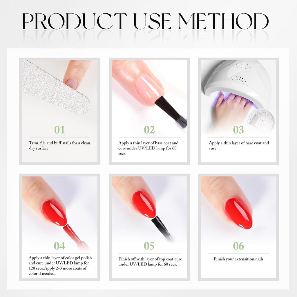 Double Rhythm Milky White Gel Polish - Same Bottle Formula for Long-Lasting Sheer Finish