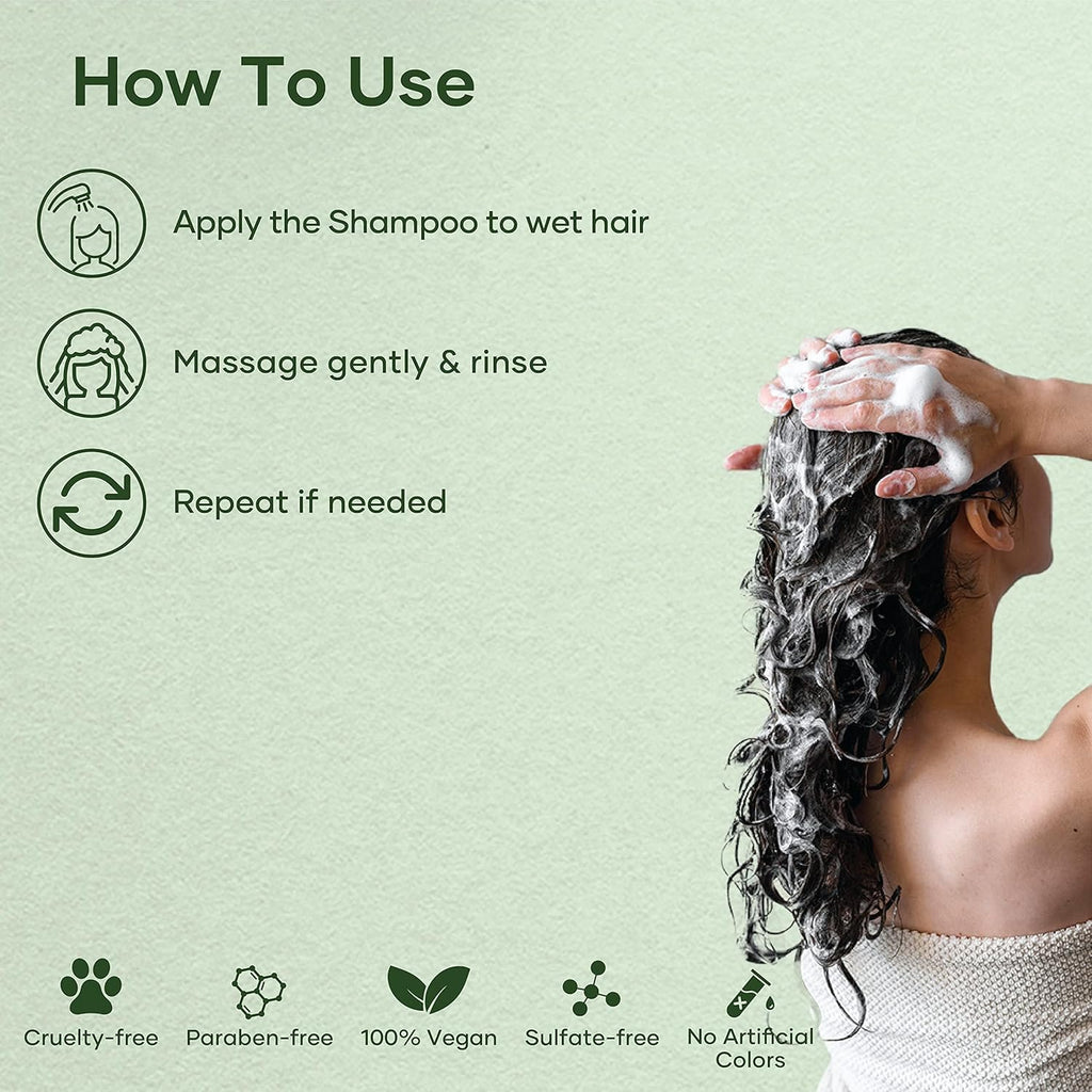Botanic Hearth Tea Tree Shampoo for Dandruff & Dry Scalp - Vitamin C, Peppermint Oil, 16oz