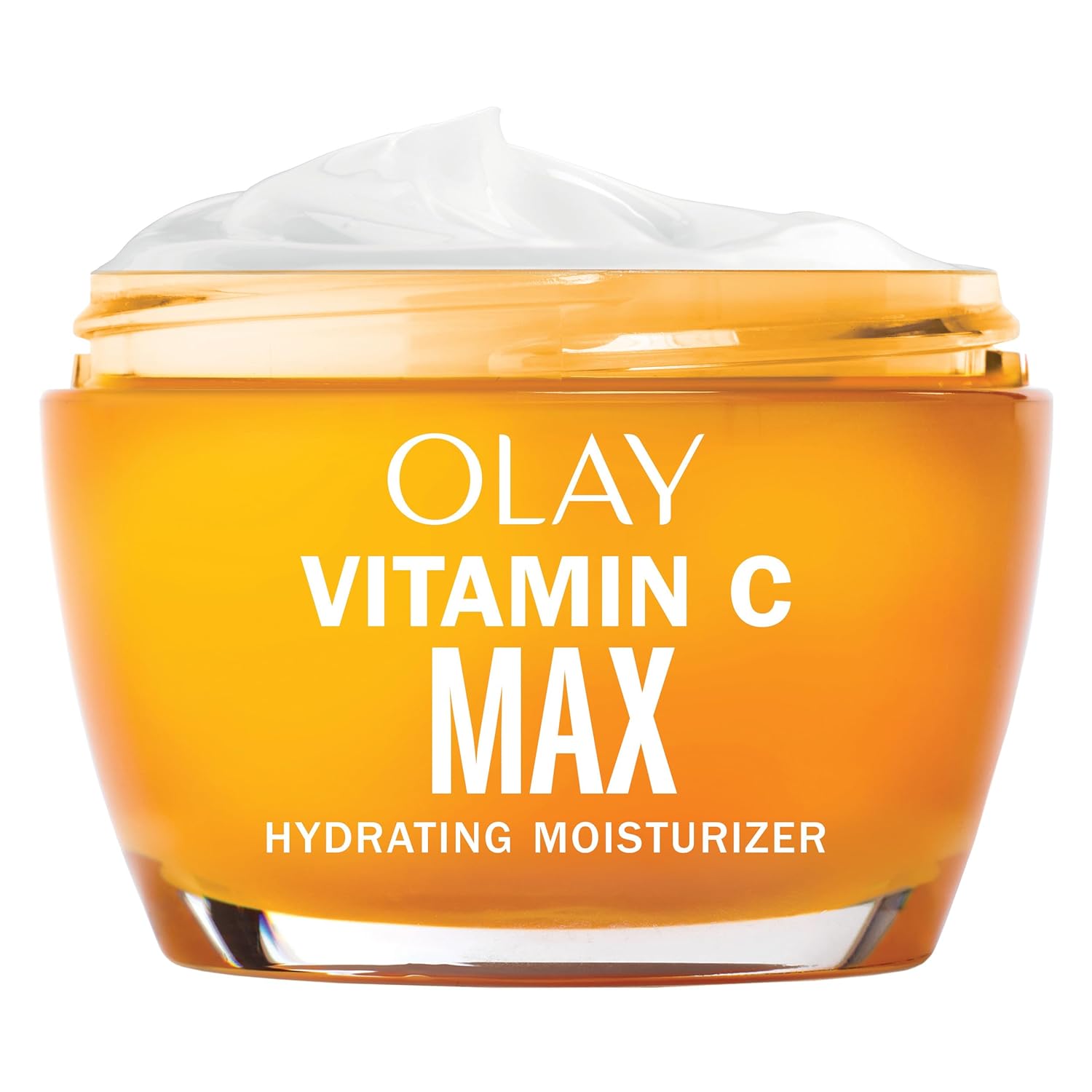 Olay Vitamin C MAX Brightening Face Moisturizer for Women - Hydrating Cream to Even Tone & Reduce Dark Spots, 1.7 Oz