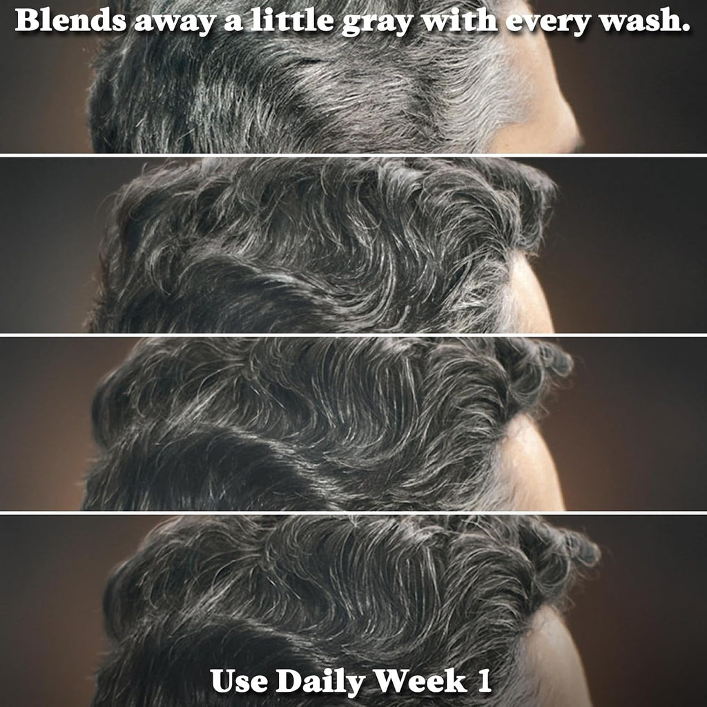 Just for Men Control GX Grey Reducing Shampoo - Gradual Hair Color for Fuller, Healthier Hair