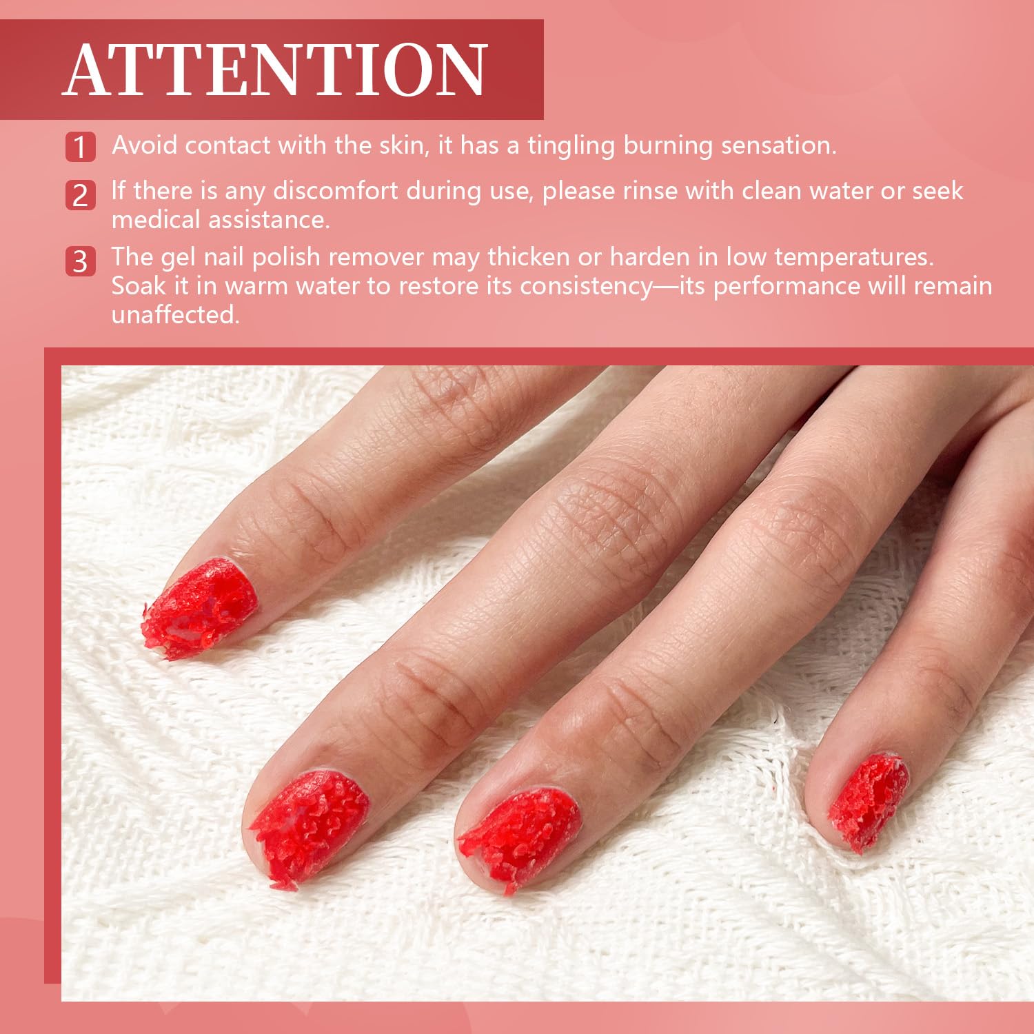 JODSONE Gel Nail Polish Remover - No Soak, Quick 3-5 Min Removal for Nails