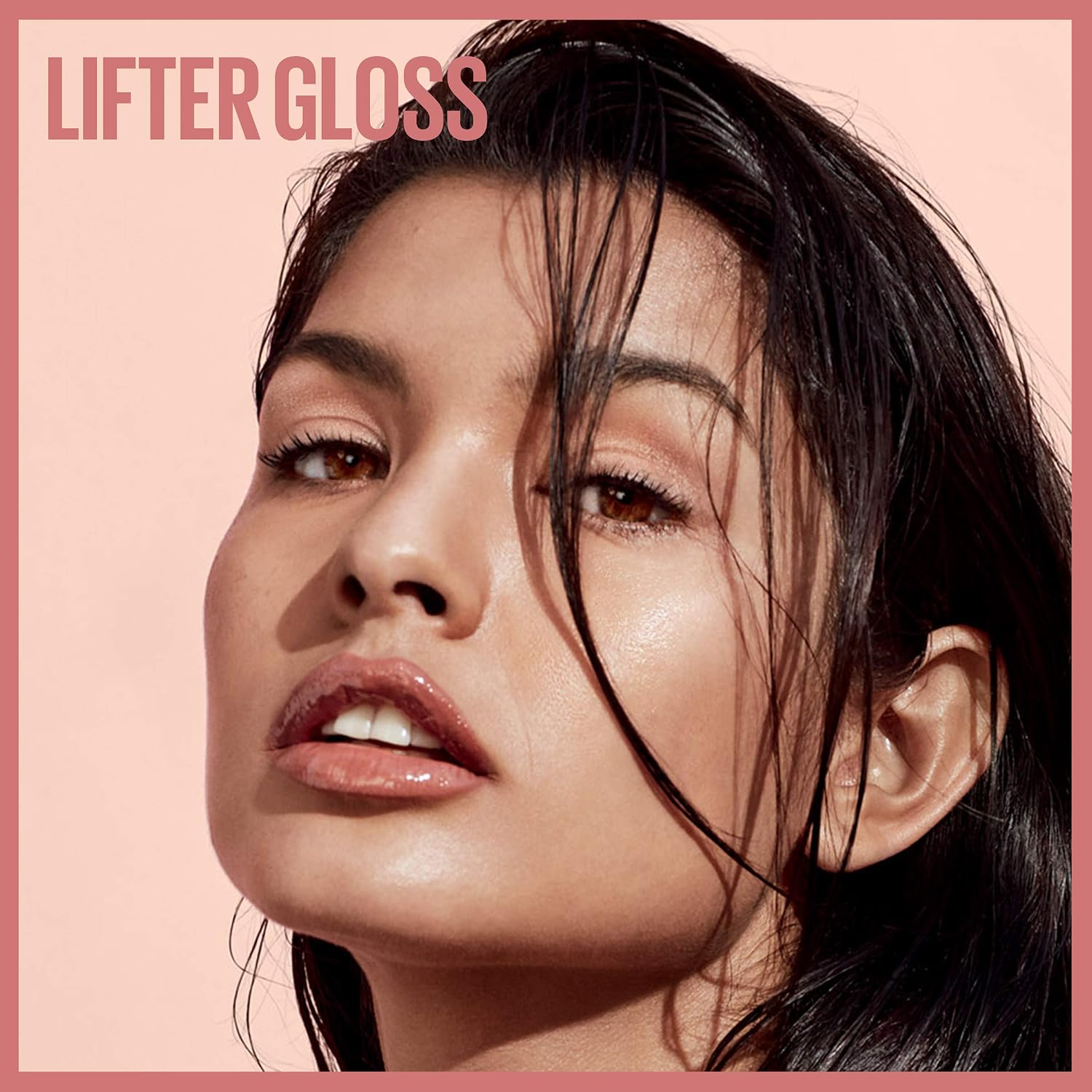 Hydrating Plumping Lip Gloss with Hyaluronic Acid - Maybelline Lifter Gloss Ice Pink Neutral 0.18 oz