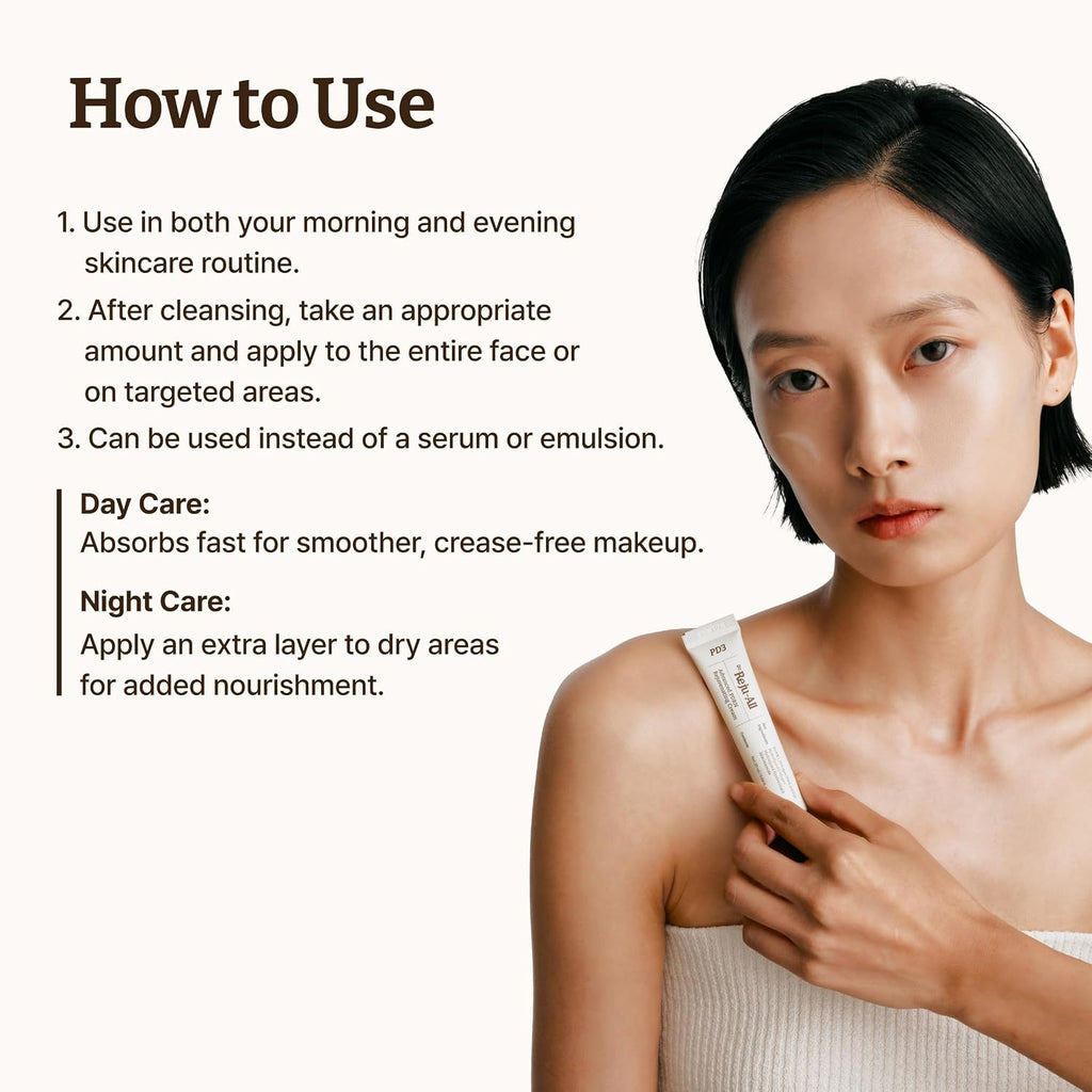 Dr.Reju-All PDRN Face Cream - 1200ppm Glass Skin Moisturizer for All Skin Types