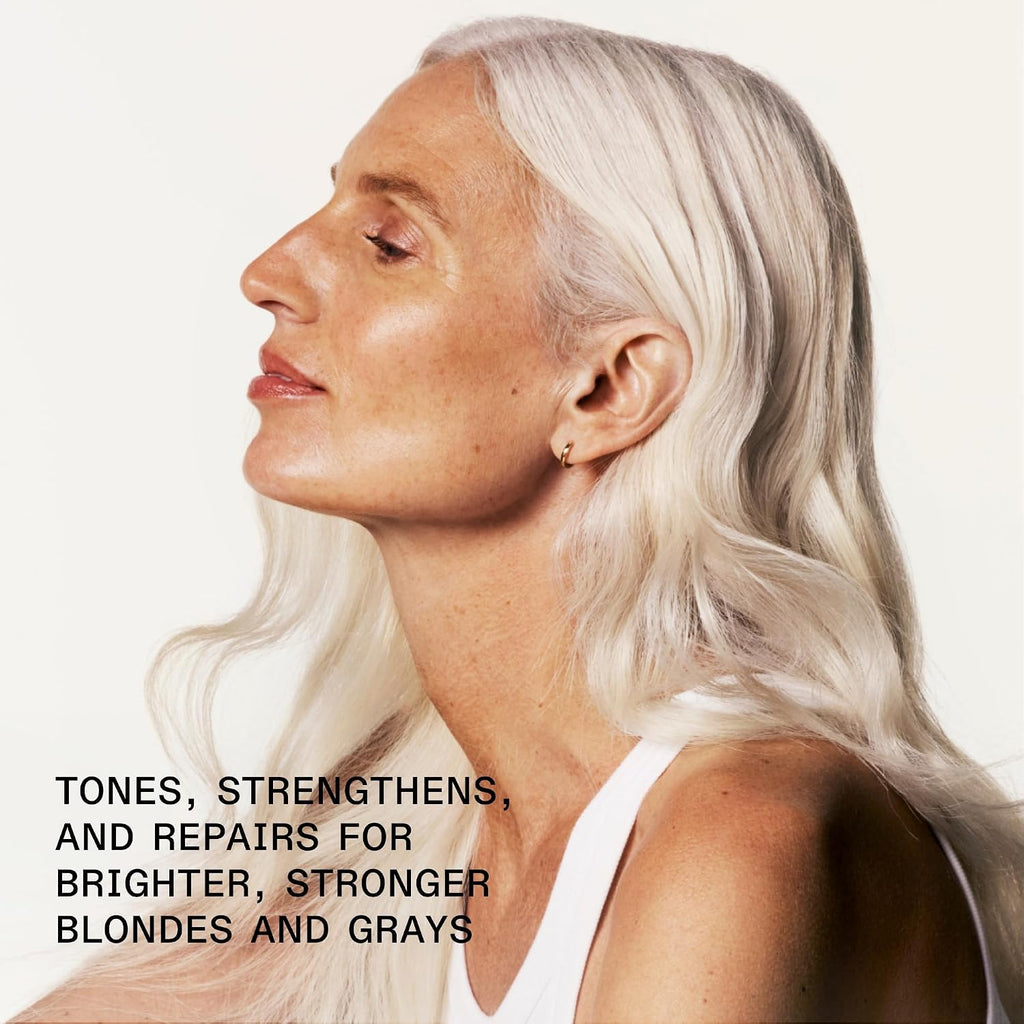 Olaplex Nº.4P Purple Toning Shampoo for Blonde Hair - Neutralizes Brassiness & Strengthens Damage, 250ml