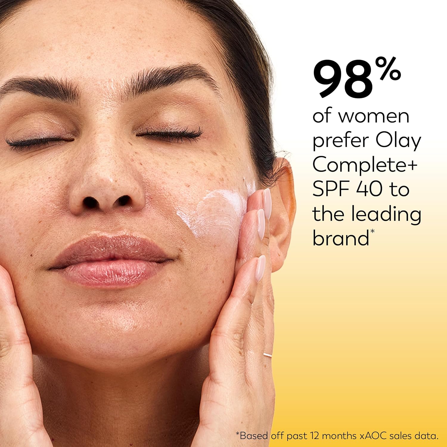Olay Complete+ Fragrance-Free SPF 40 Face Moisturizer for Sensitive Skin