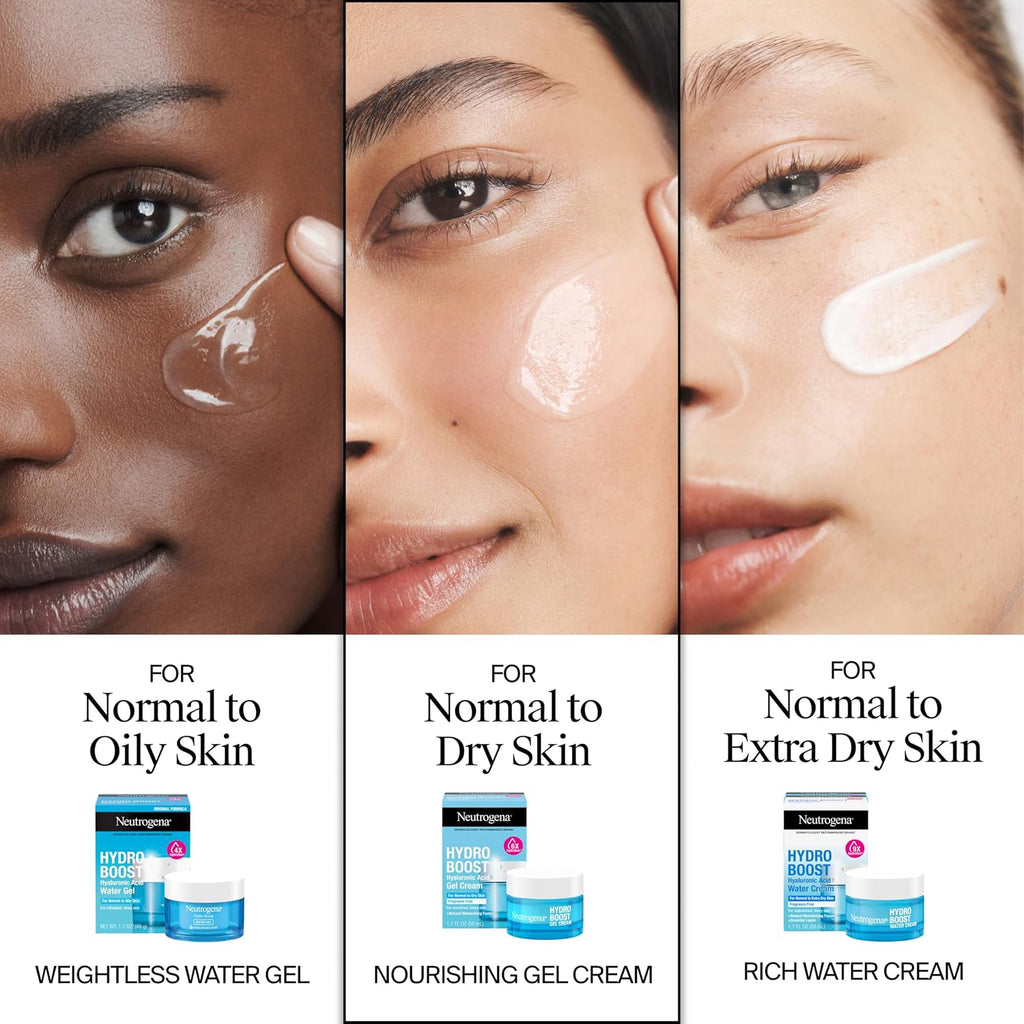 Neutrogena Hydro Boost Hydrating Gel Cream + Cleanser for Sensitive Skin - 1.7 fl oz Moisturizer & 0.5 fl oz Cleanser