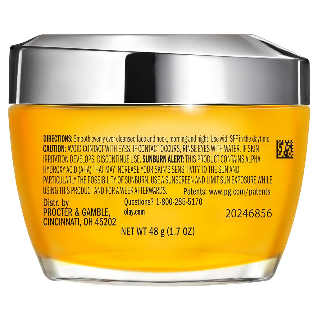 Olay Vitamin C MAX Brightening Face Moisturizer for Women - Hydrating Cream to Even Tone & Reduce Dark Spots, 1.7 Oz