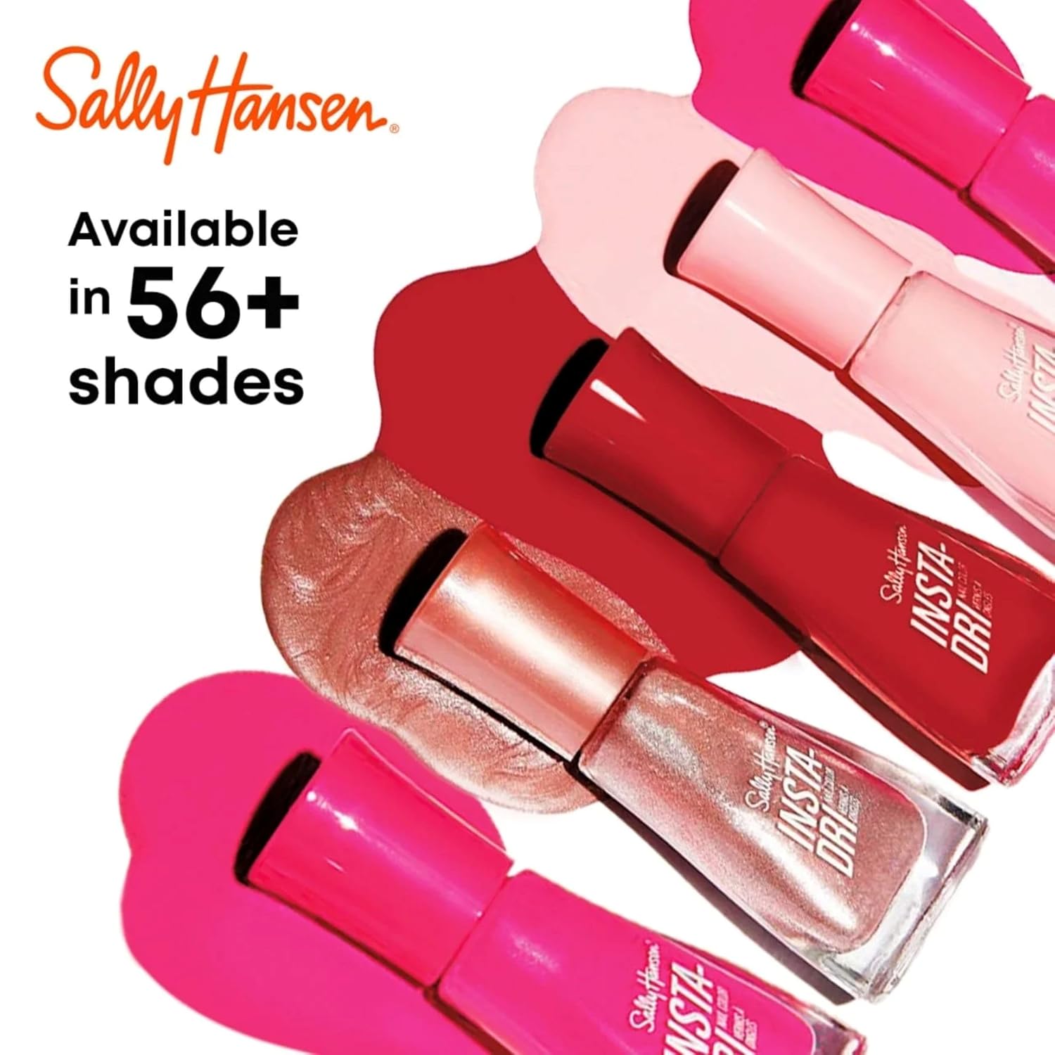 Sally Hansen Insta-Dri Clearly Quick Nail Polish - Quick Dry & Long-Lasting Shine