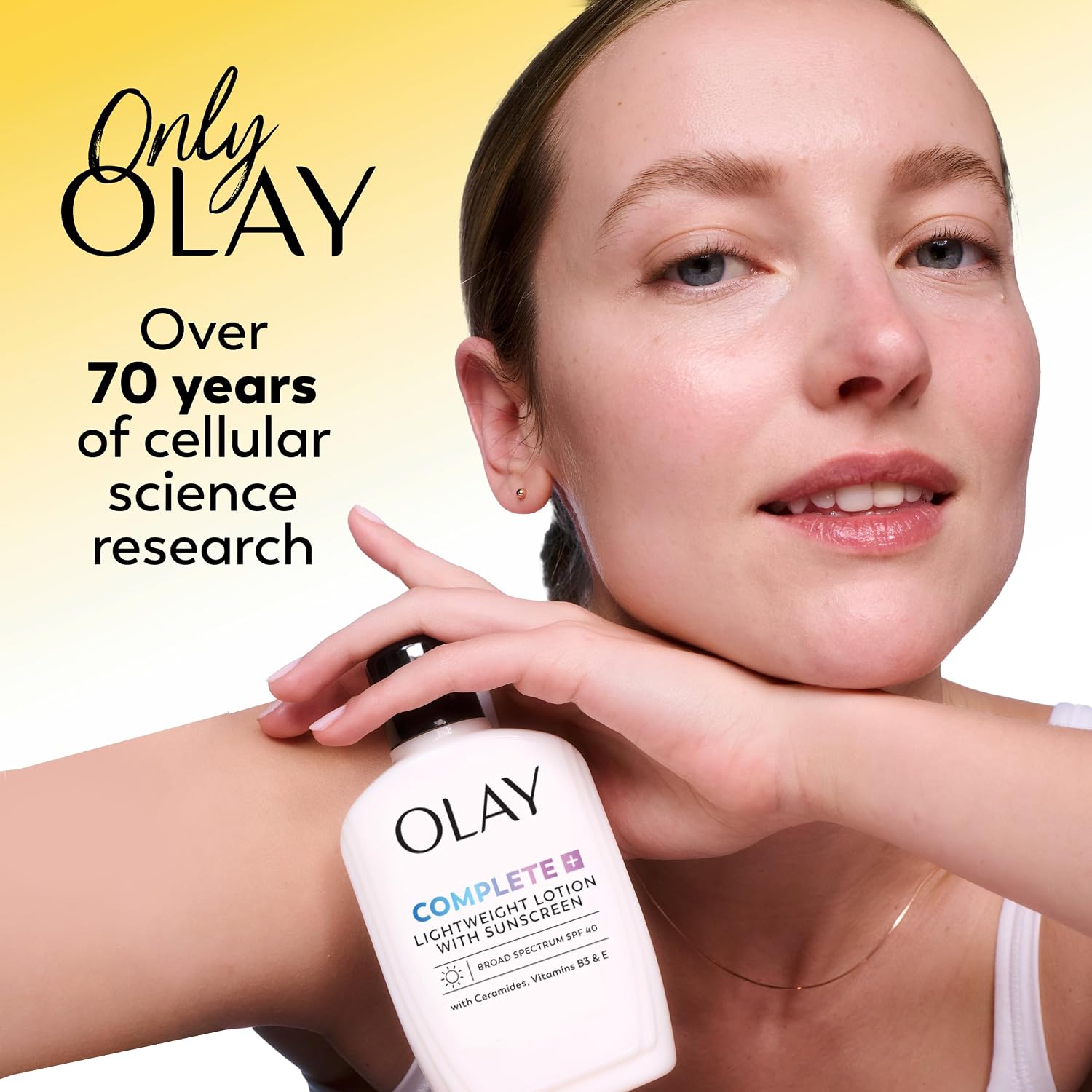 Olay Complete+ Fragrance-Free SPF 40 Face Moisturizer for Sensitive Skin