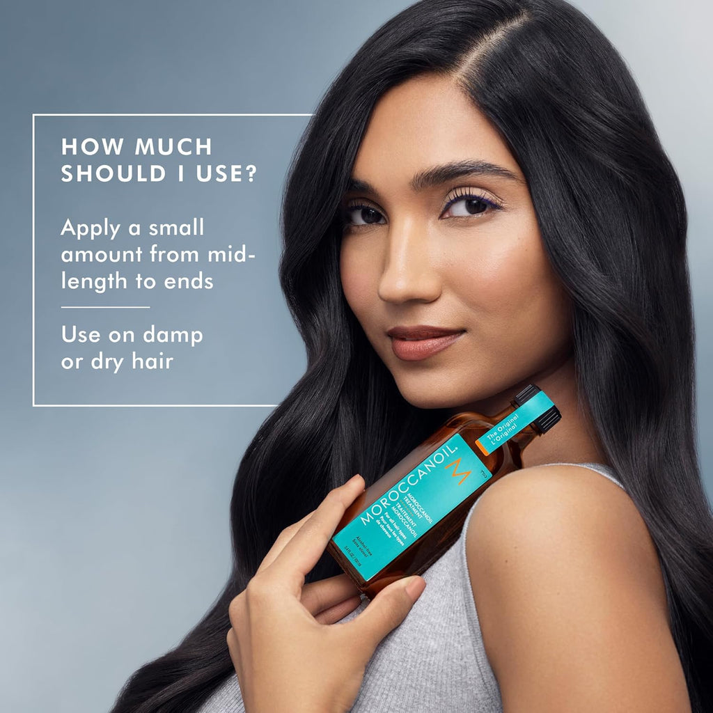 Moroccanoil Treatment Hair Oil - 3.4 oz Argan Oil for Smoothness & Shine
