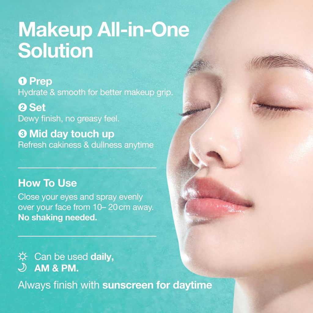 ANUA PDRN Collagen Glow Facial Serum Spray: Hydrating Face Mist with 2000ppm PDRN for Dewy Skin