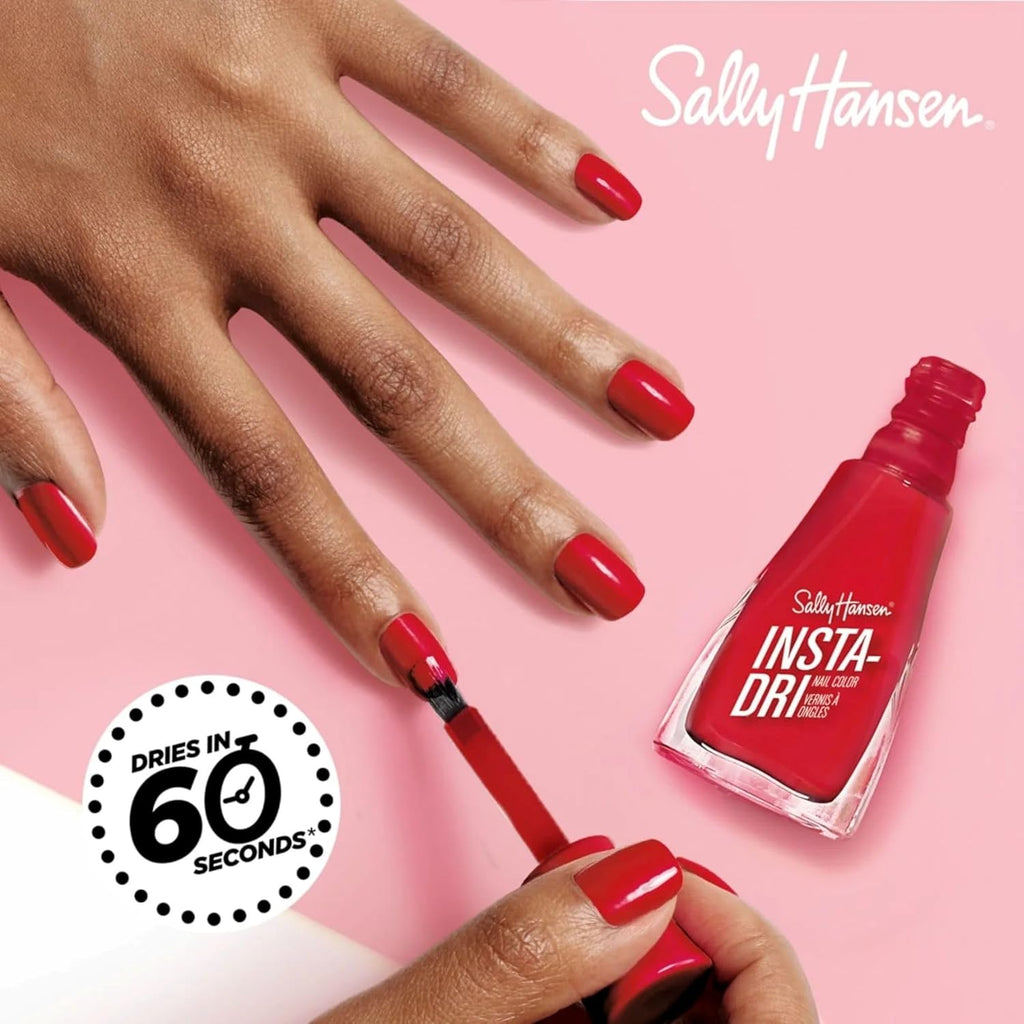 Sally Hansen Insta-Dri Clearly Quick Nail Polish - Quick Dry & Long-Lasting Shine