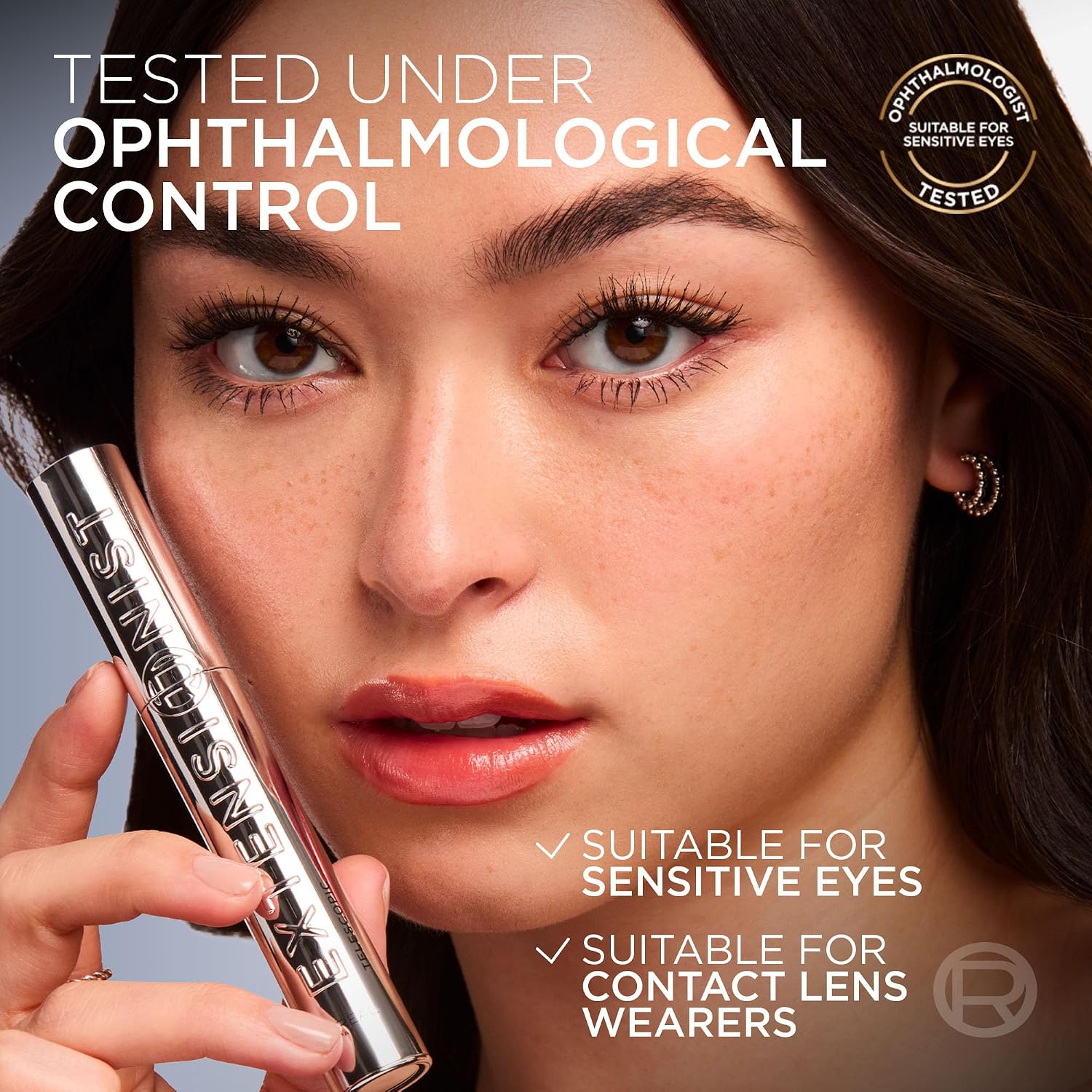 L'Oreal Paris Extensionist Mascara - Lengthening & Curling for Lash Extensions Look, Washable Blackest Black