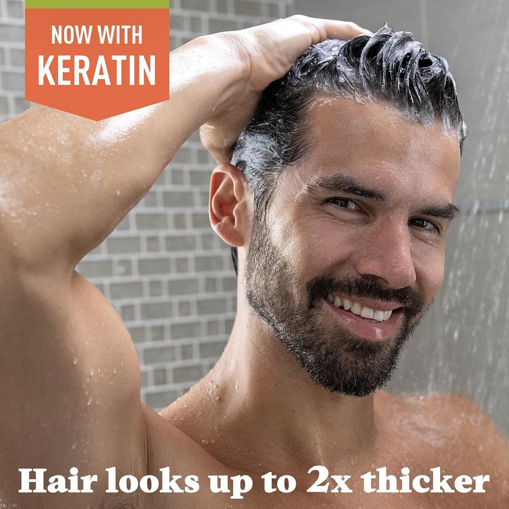 Just for Men Control GX Grey Reducing Shampoo - Gradual Hair Color for Fuller, Healthier Hair