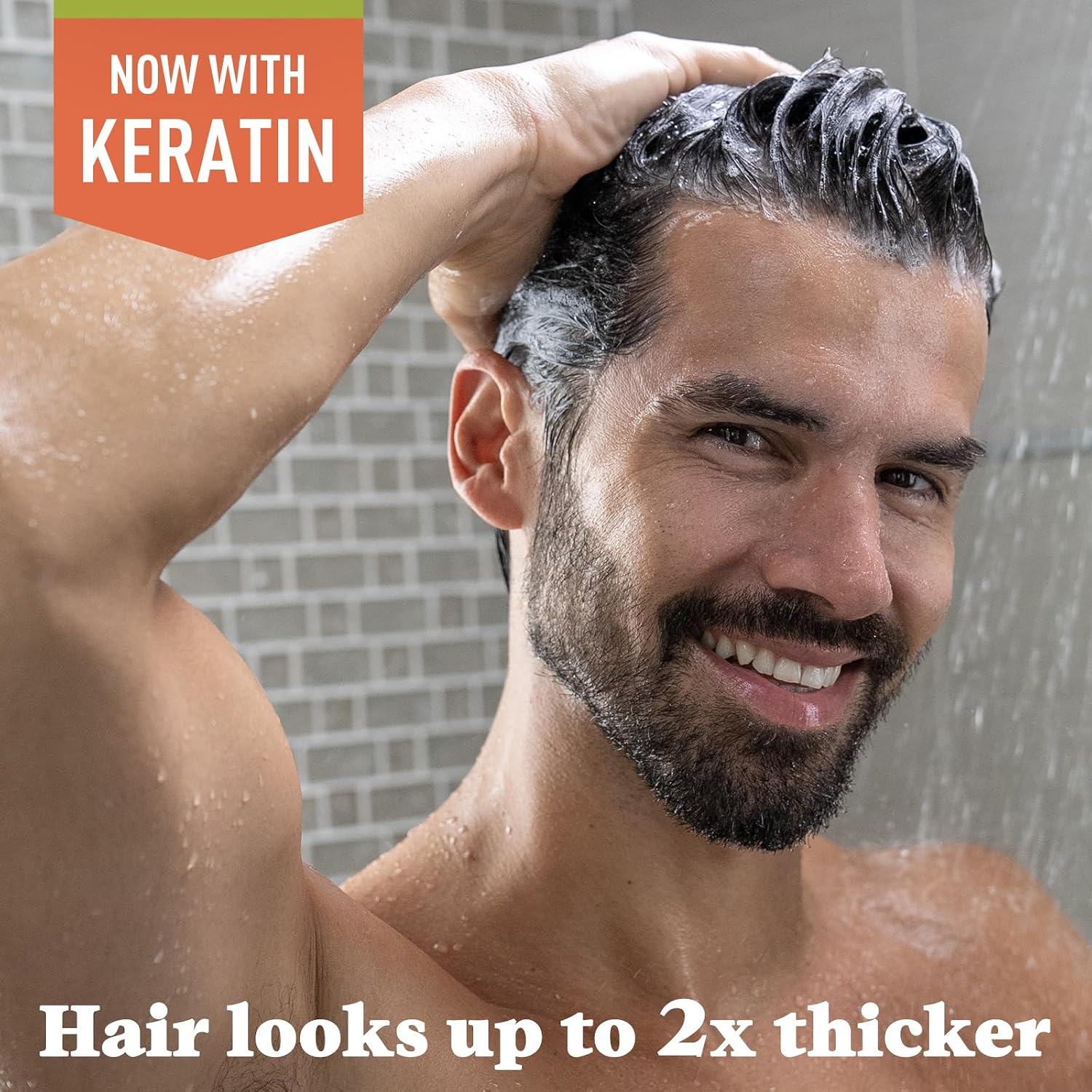 Just for Men Control GX Grey Reducing Shampoo - Gradual Hair Color for Fuller, Healthier Hair