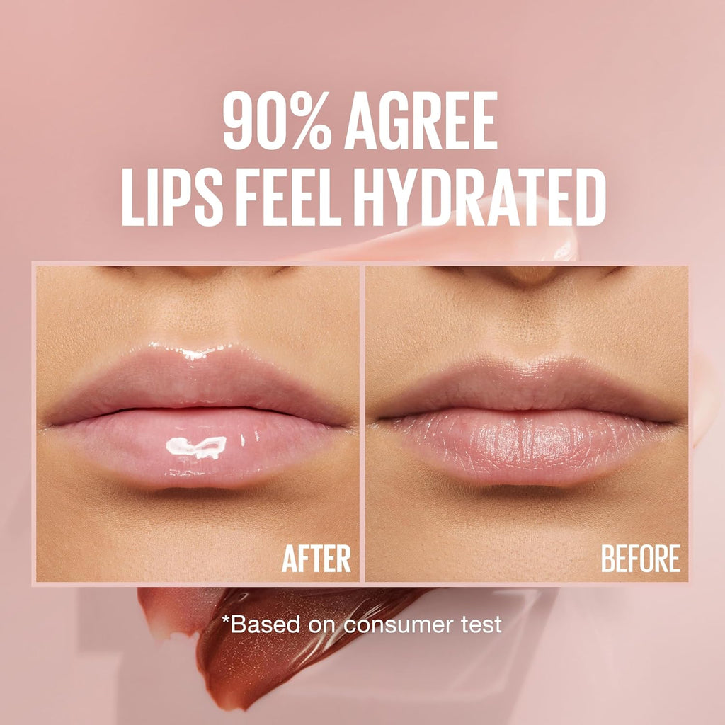 Hydrating Plumping Lip Gloss with Hyaluronic Acid - Maybelline Lifter Gloss Ice Pink Neutral 0.18 oz