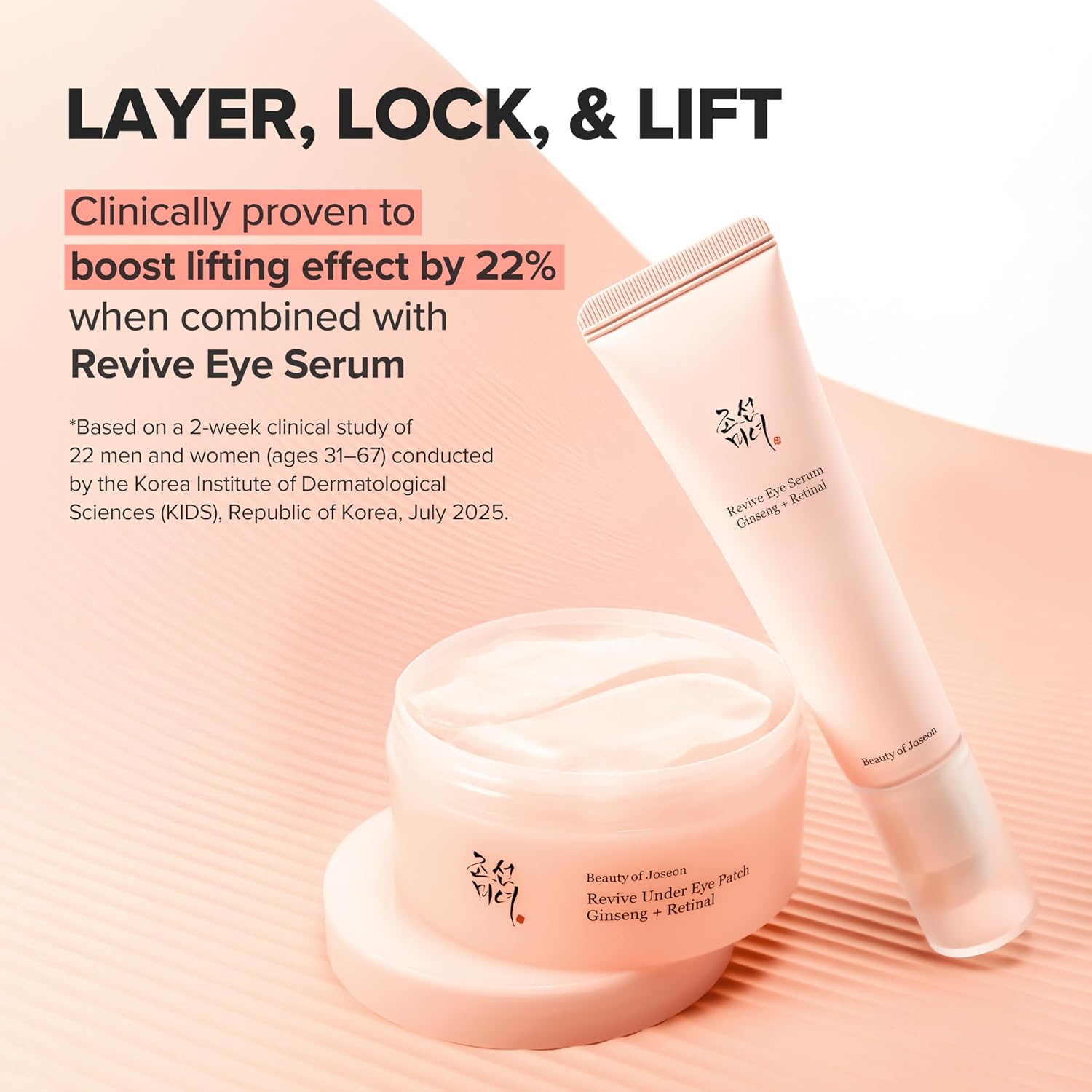 Beauty of Joseon Revive Eye Serum - Ginseng & Retinol for Puffy Bags & Wrinkles, 30ml