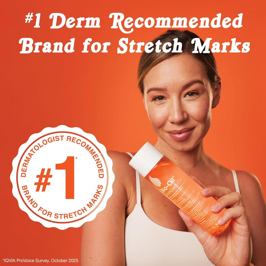 Bio-Oil Body Oil Serum for Scars & Stretch Marks - Vitamin E, Natural Oils, 2 Oz