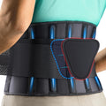 FEATOL Back Brace for Sciatica & Herniated Disc Relief - Adjustable Lumbar Support Belt