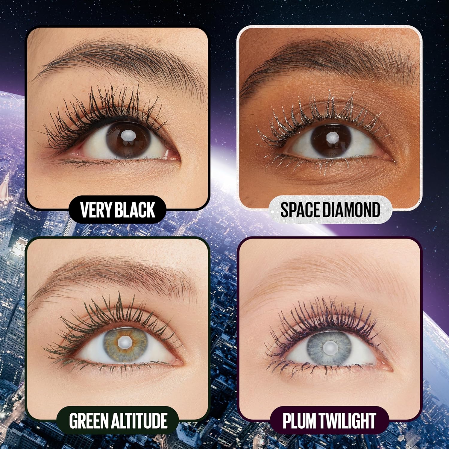 MAYBELLINE Lash Sensational Sky High Volumizing Lengthening Washable Mascara for Sensitive Eyes