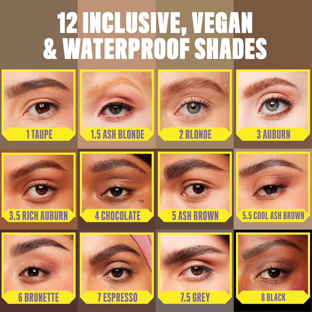 NYX Micro Brow Pencil - Precise Eyebrow Filler for Sparse Brows | Vegan & Waterproof