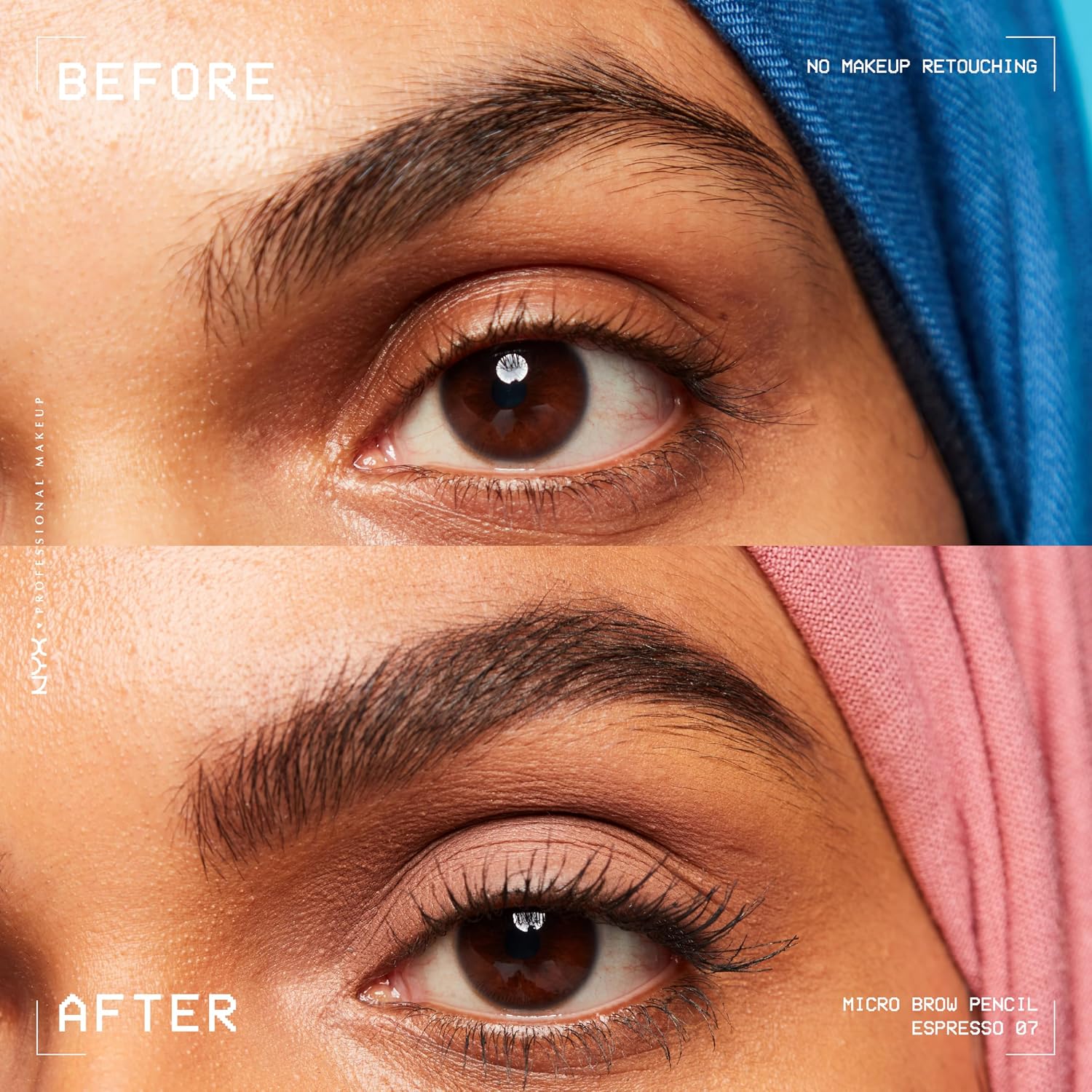 NYX Micro Brow Pencil - Precise Eyebrow Filler for Sparse Brows | Vegan & Waterproof