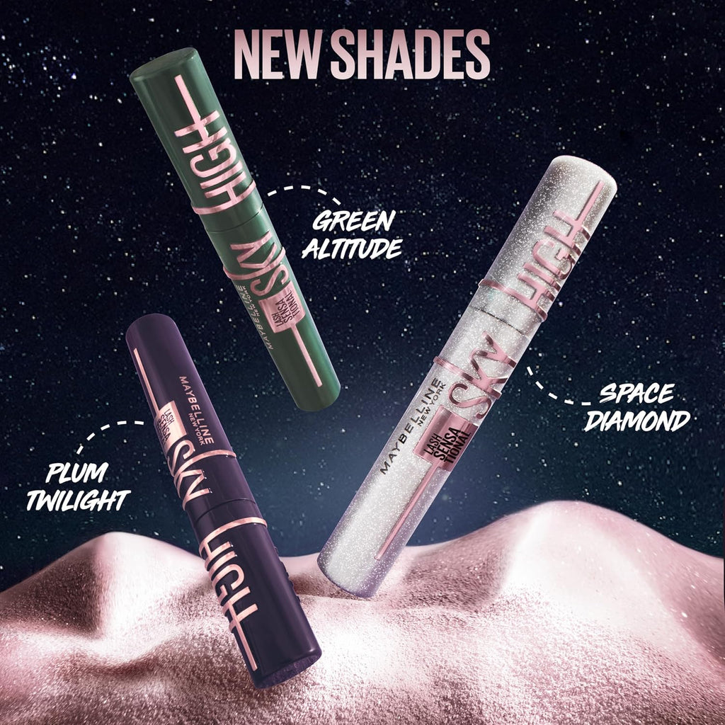 MAYBELLINE Lash Sensational Sky High Volumizing Lengthening Washable Mascara for Sensitive Eyes